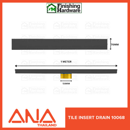 ANA Linear Floor Tile Insert Drain