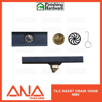 ANA Linear Floor Tile Insert Drain