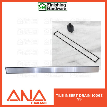 ANA Linear Floor Tile Insert Drain