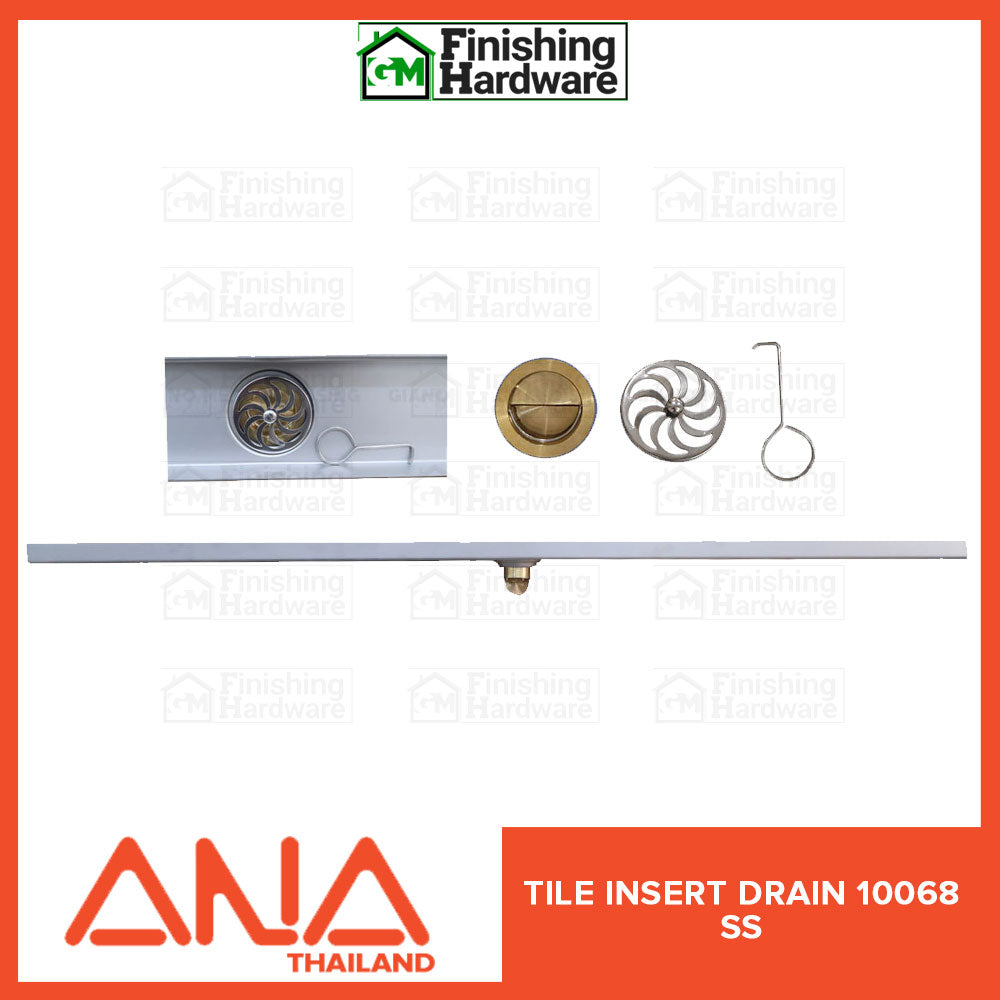 ANA Linear Floor Tile Insert Drain