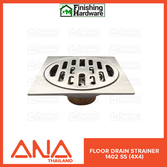 ANA Floor Drain Strainer 1402 SSS (4x4)