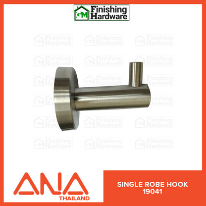 ANA Single Robe Hook 19041 SS