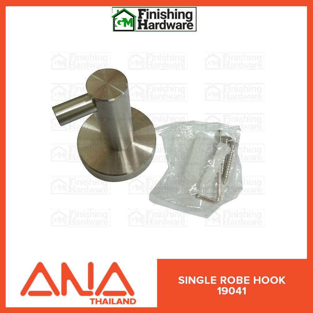 ANA Single Robe Hook 19041 SS