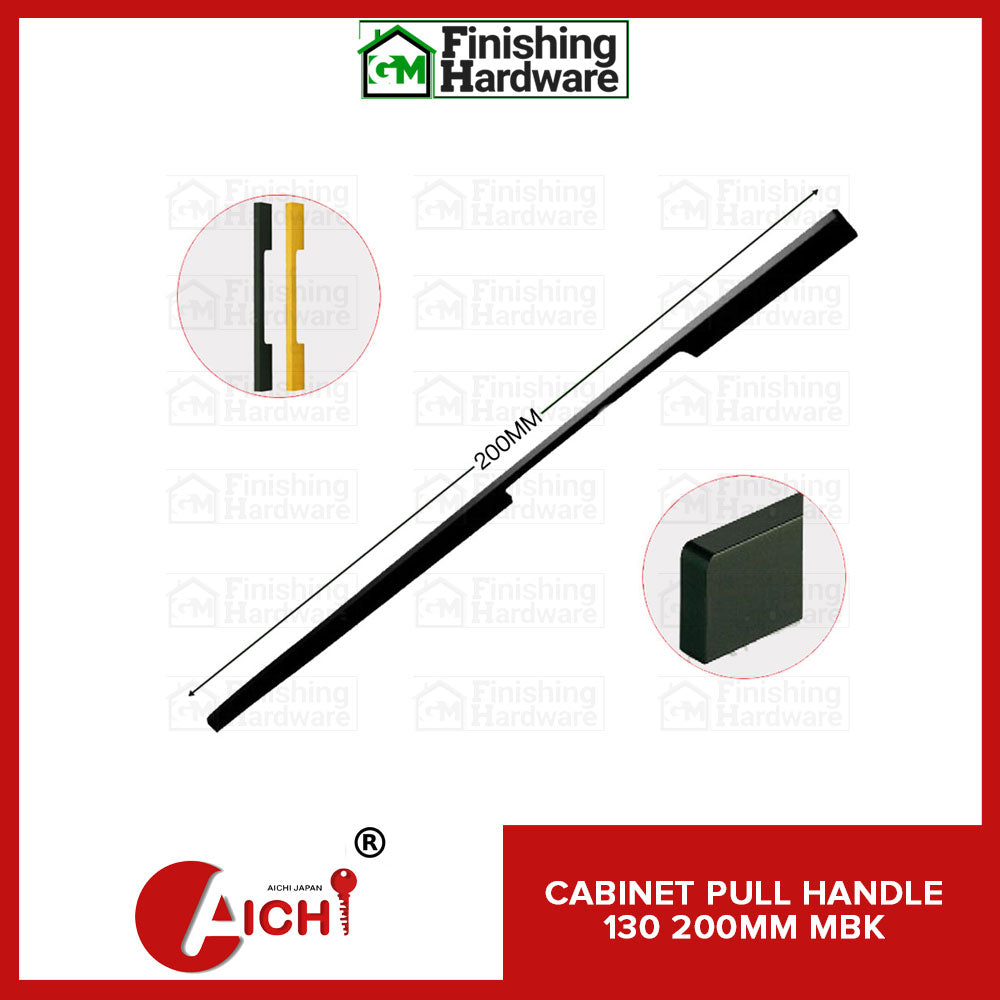 Integrated Cabinet Handle 130 MBK