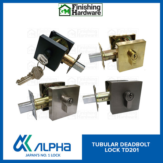 Alpha Tubular Deadbolt Lock TD201