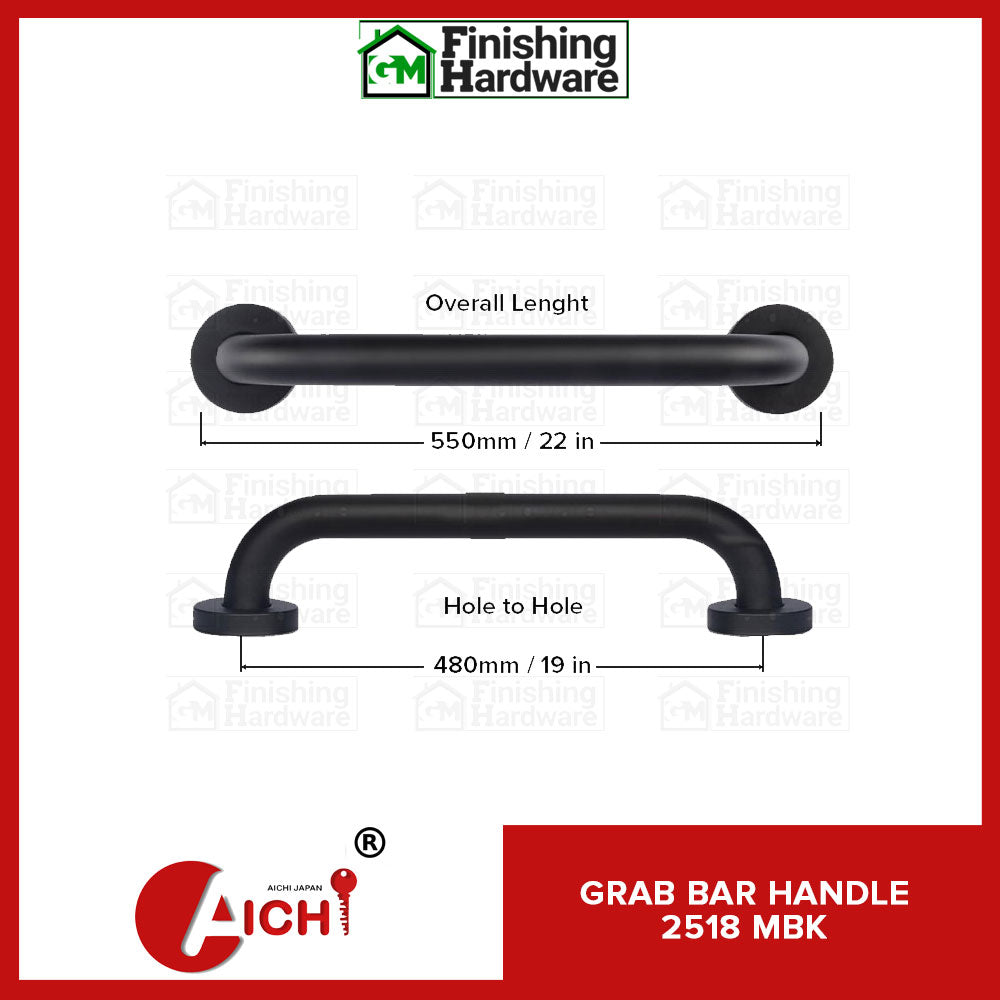 Grab Bar Handle 2518 MBK