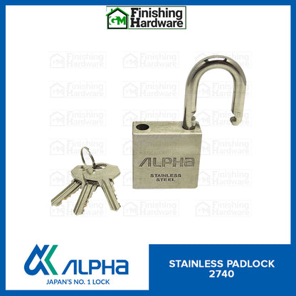 Alpha Stainless 304 Padlock 2740