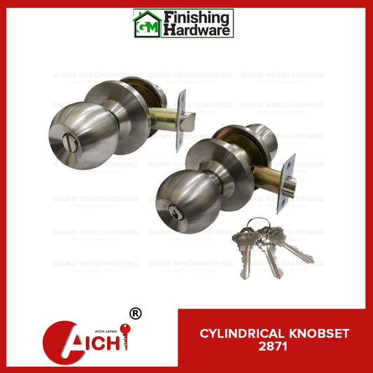 Aichi Cylindrical Knobset 2871 SS