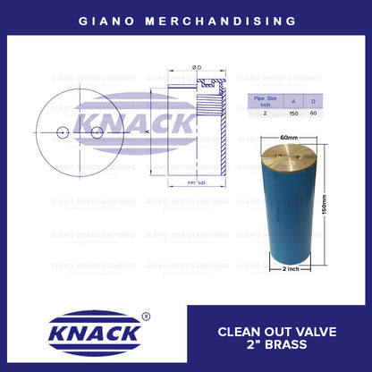 Knack Clean-Out Valve