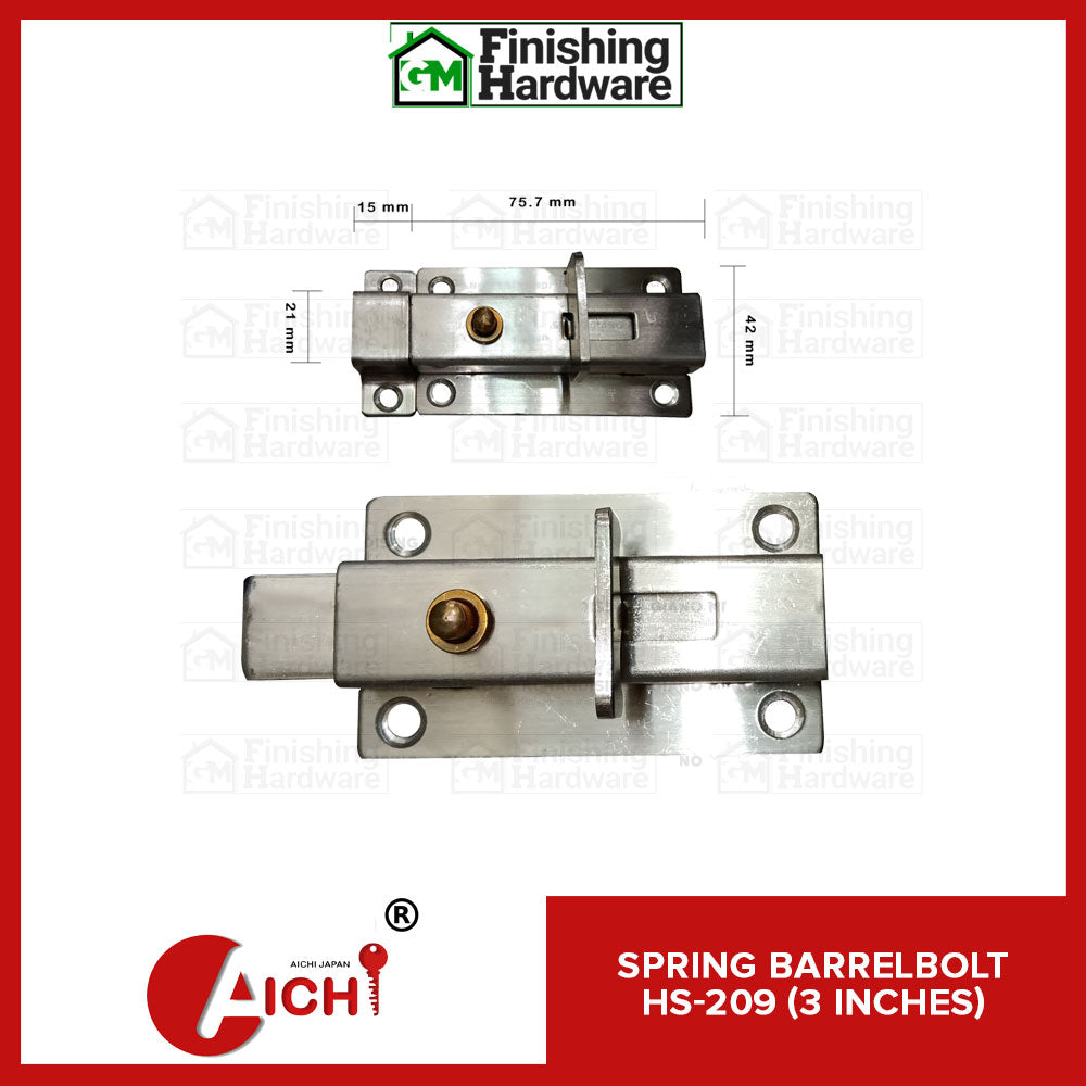 Aichi Spring Barrelbolt HS-209