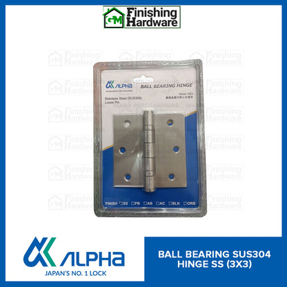 Alpha Ball Bearing Hinges (3x3x2.0mm)