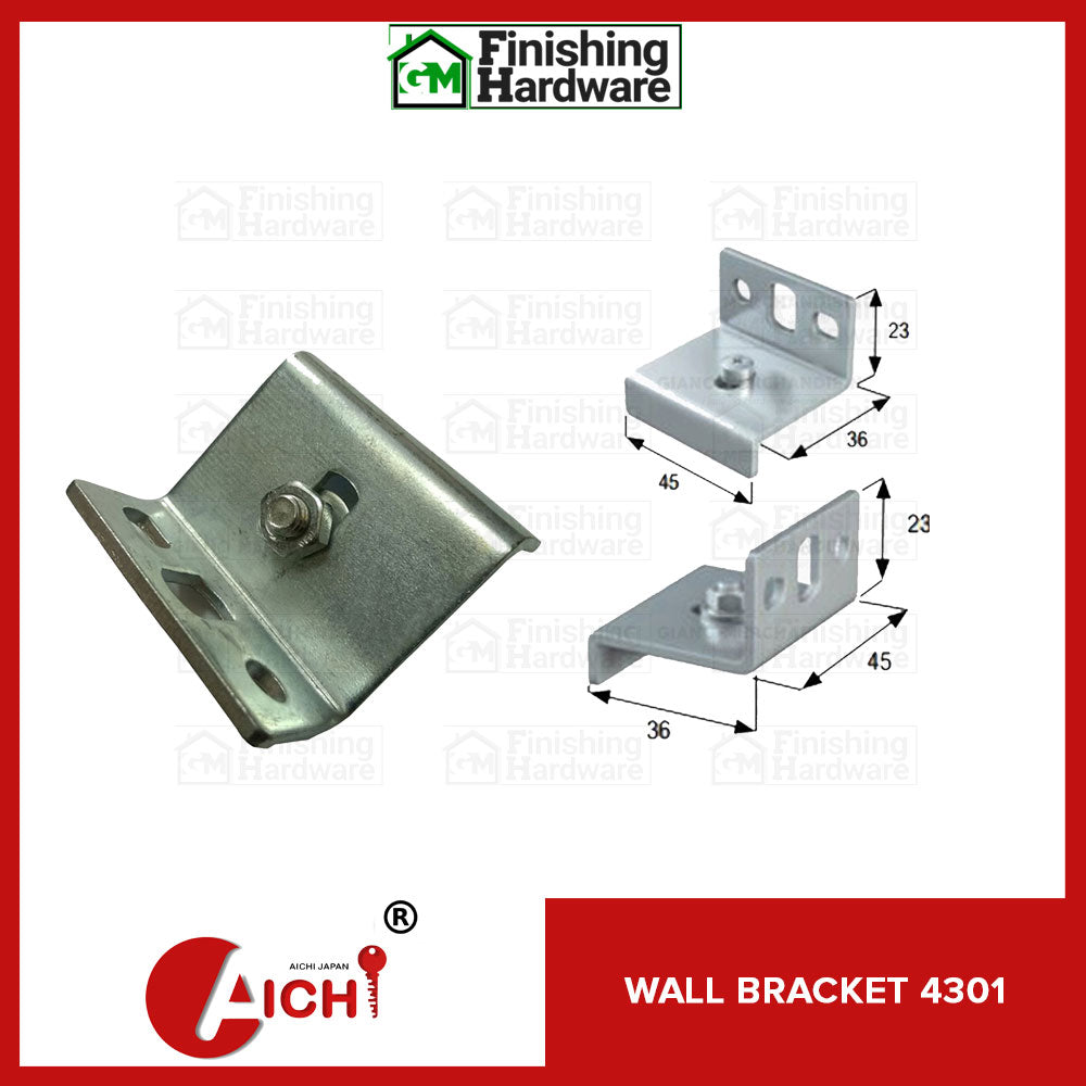 Aluminum G09 Door Track with 280D Nylon Rollers & 3 pcs Wall Bracket