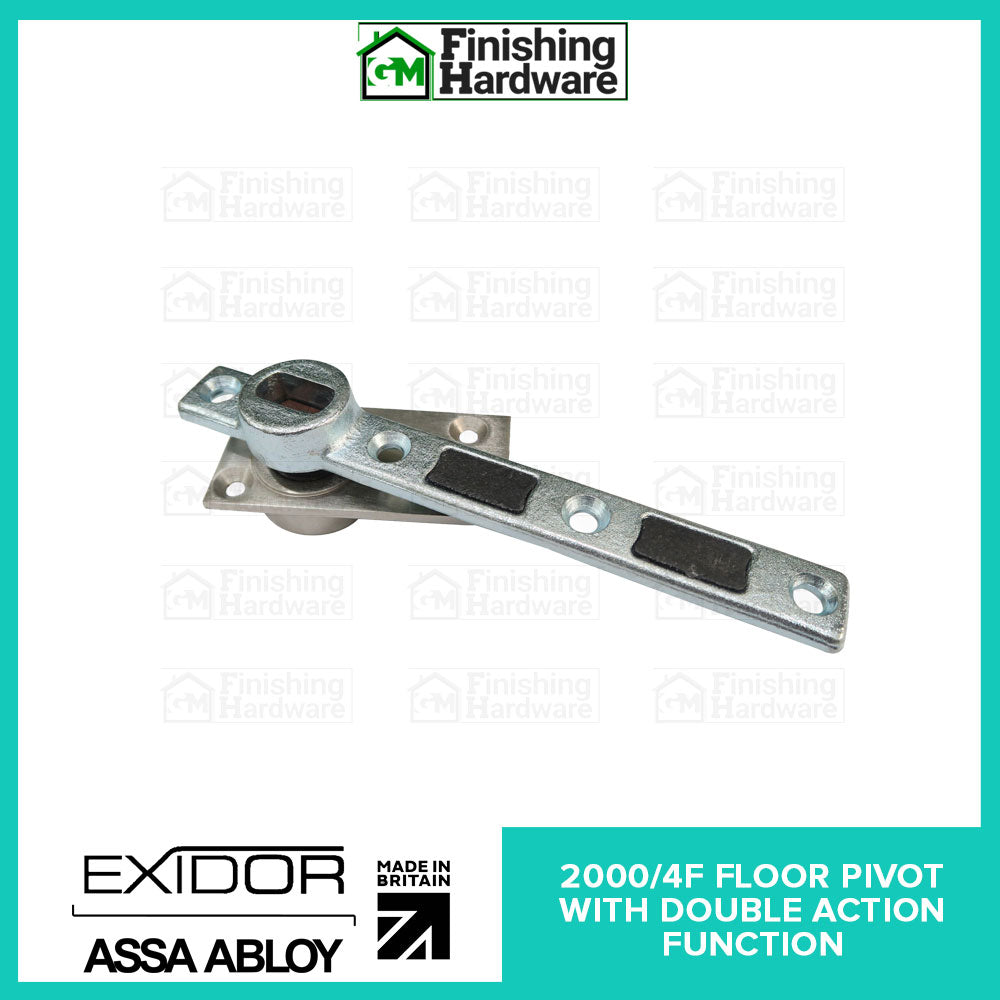 Exidor 2000/4F Floor Pivot Hinge with Double Action Function