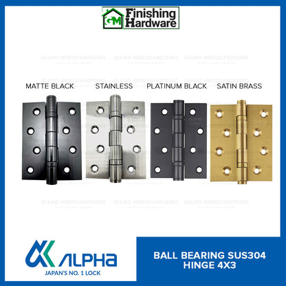 Alpha Ball Bearing Hinges (4x3x3.0mm)