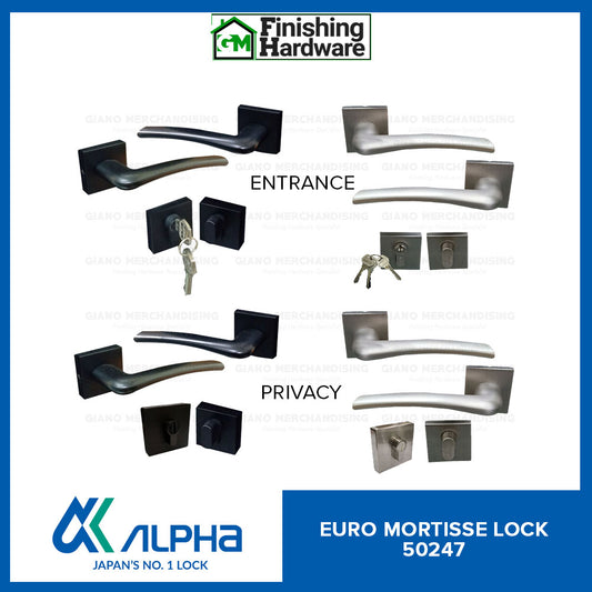 Alpha Euro Mortisse Door Lock 50247