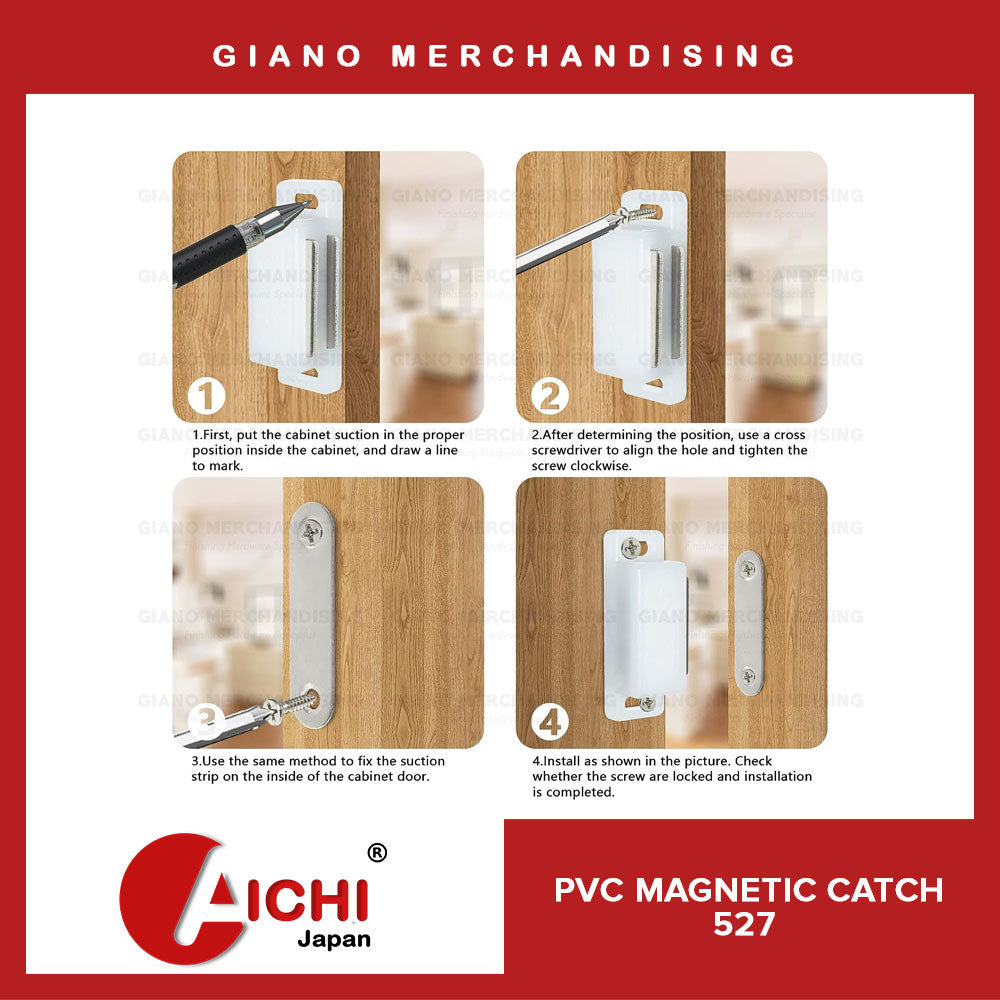 Aichi PVC Magnetic Catches 527