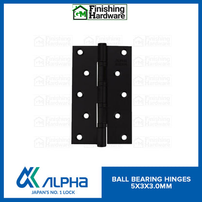 Alpha Ball Bearing Hinges (5x3x3.0mm) MBK