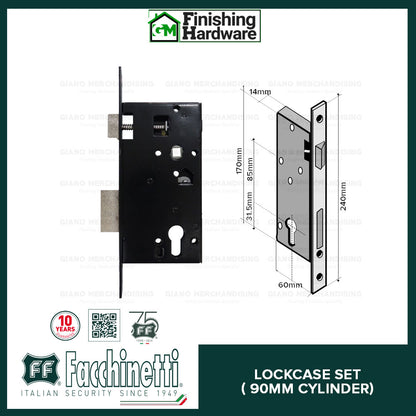 Facchinetti Mortisse Lockcase Set