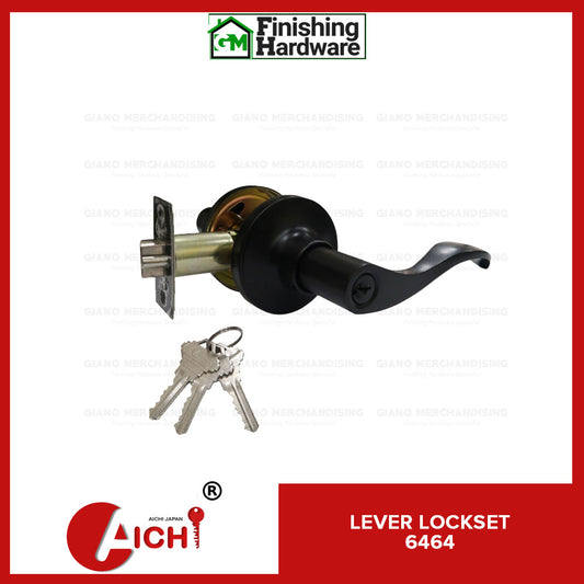 Aichi Lever Lockset 6464 MBK