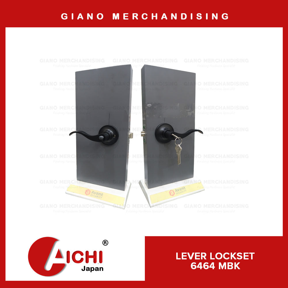 Aichi Lever Lockset 6464 MBK