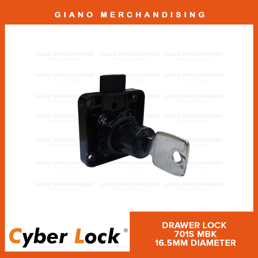 CyberLock Drawer Lock 701S (16.5mm Diameter)