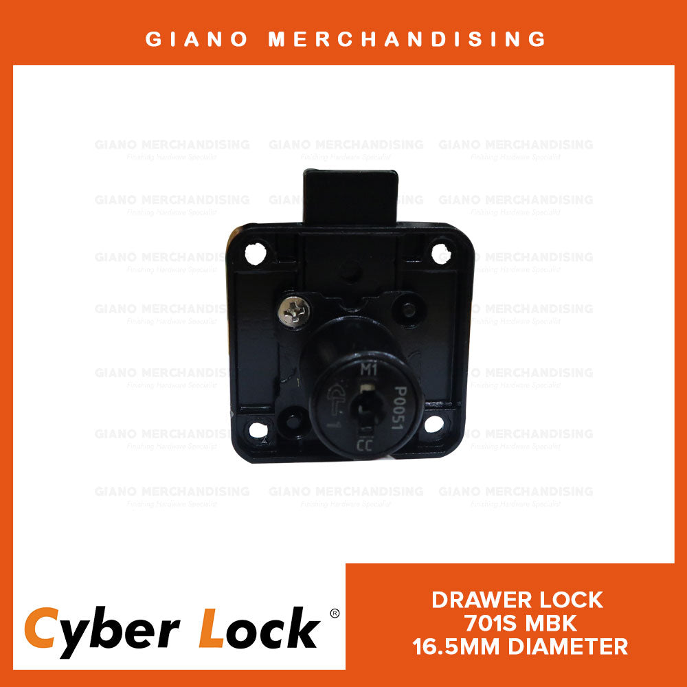 CyberLock Drawer Lock 701S (16.5mm Diameter)