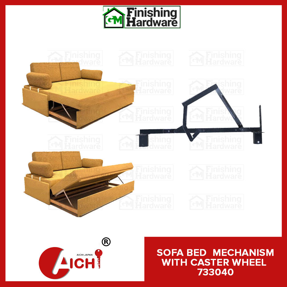 Sofa Bed Mechanism with Caster Wheel 733040