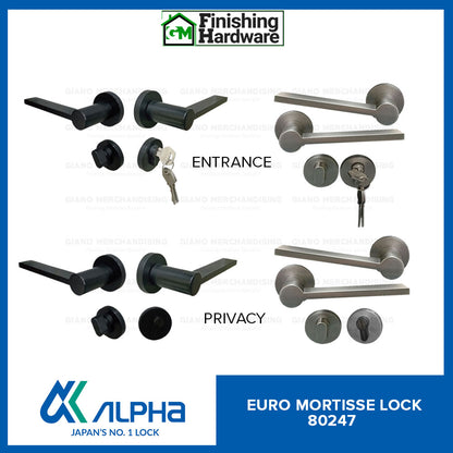 Alpha Euro Mortisse Door Lock 80247