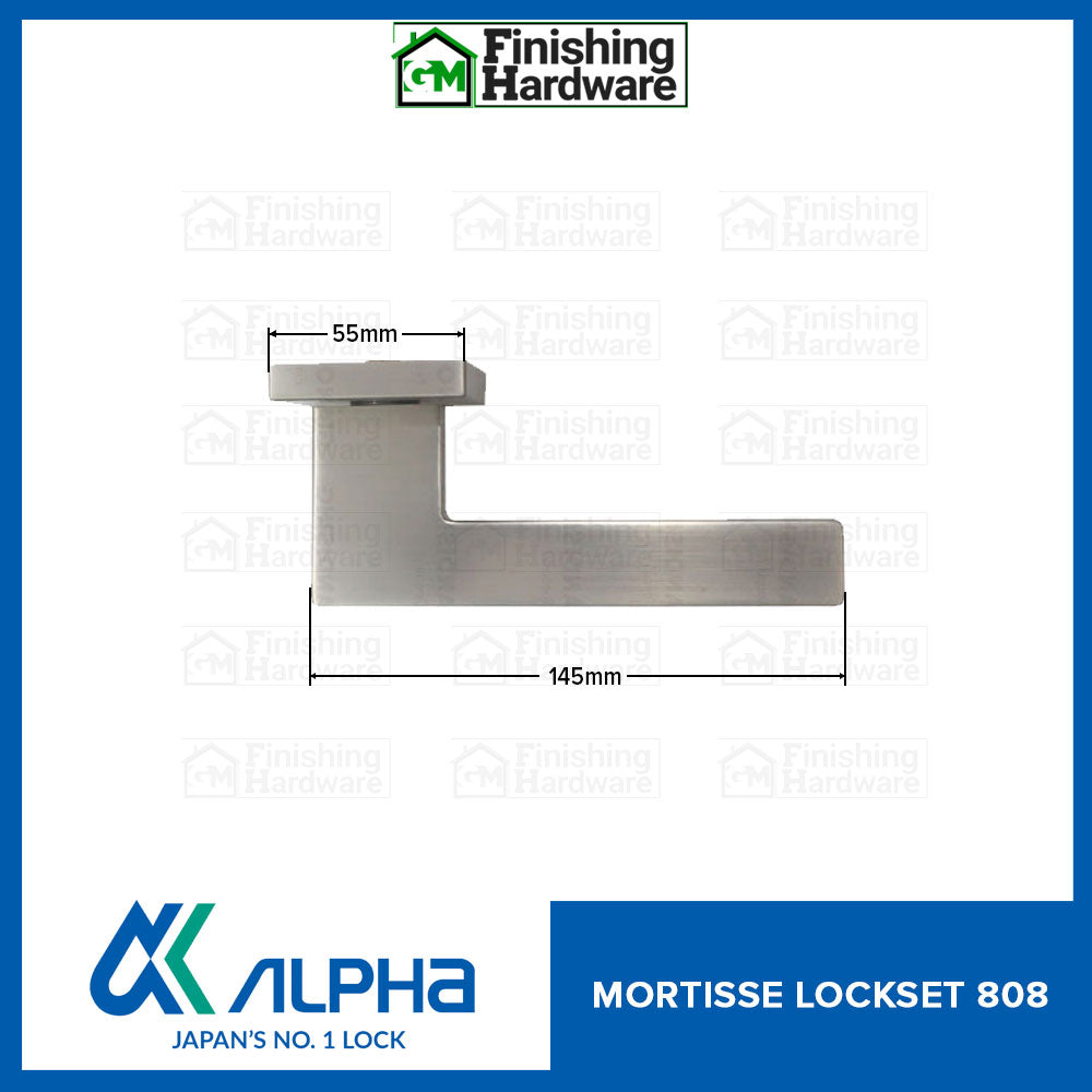 Alpha Mortisse Door Lockset 808