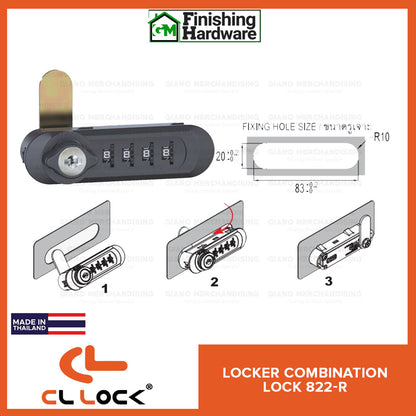 CyberLock Locker Lock 822-R