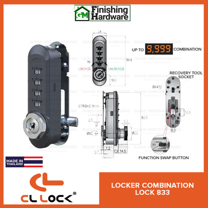 CyberLock Locker Lock 833