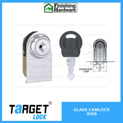 Target Glass Camlock 9109