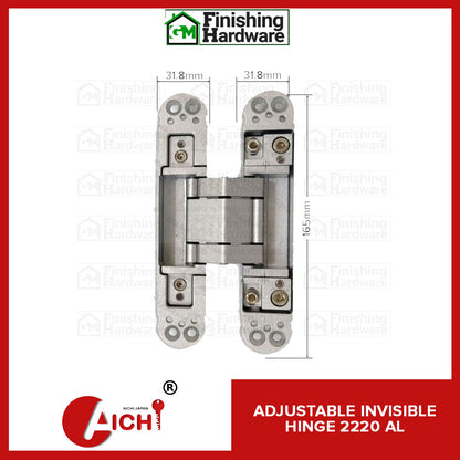 3D Adjustable Invisible Door Hinge