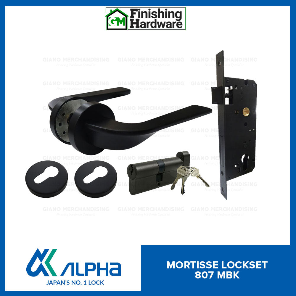 Alpha Mortisse Door Lockset 807