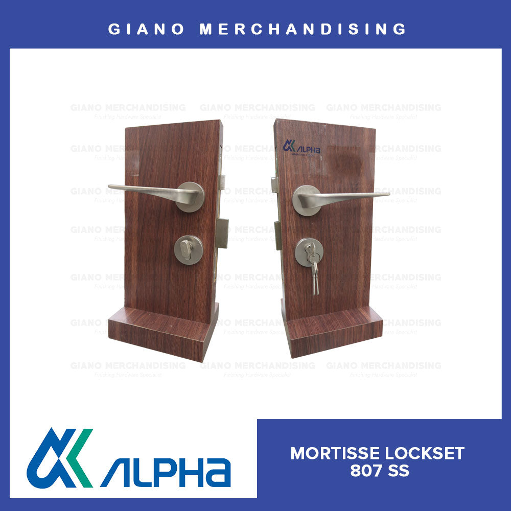 Alpha Mortisse Door Lockset 807