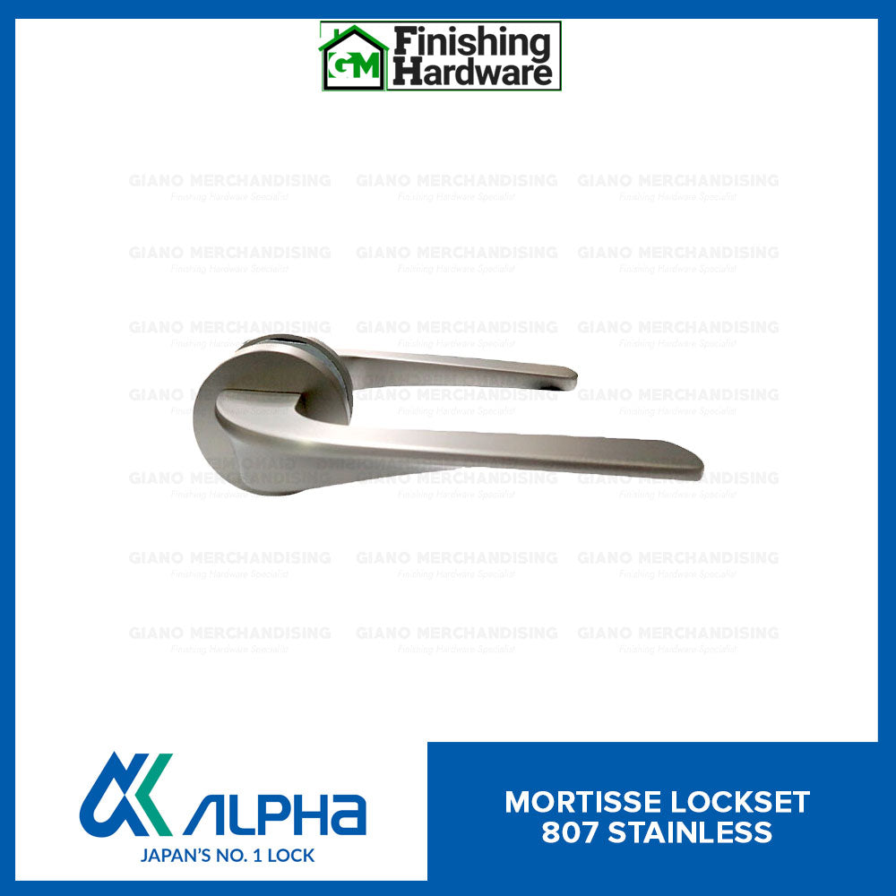 Alpha Mortisse Door Lockset 807