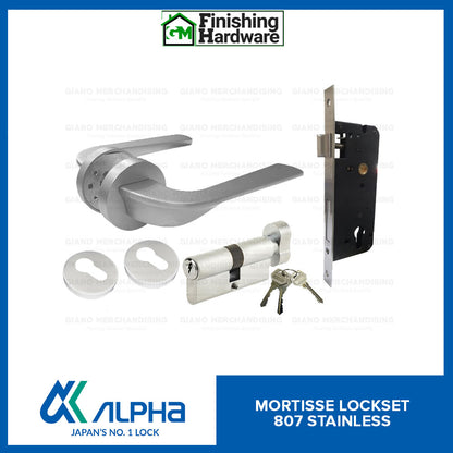 Alpha Mortisse Door Lockset 807