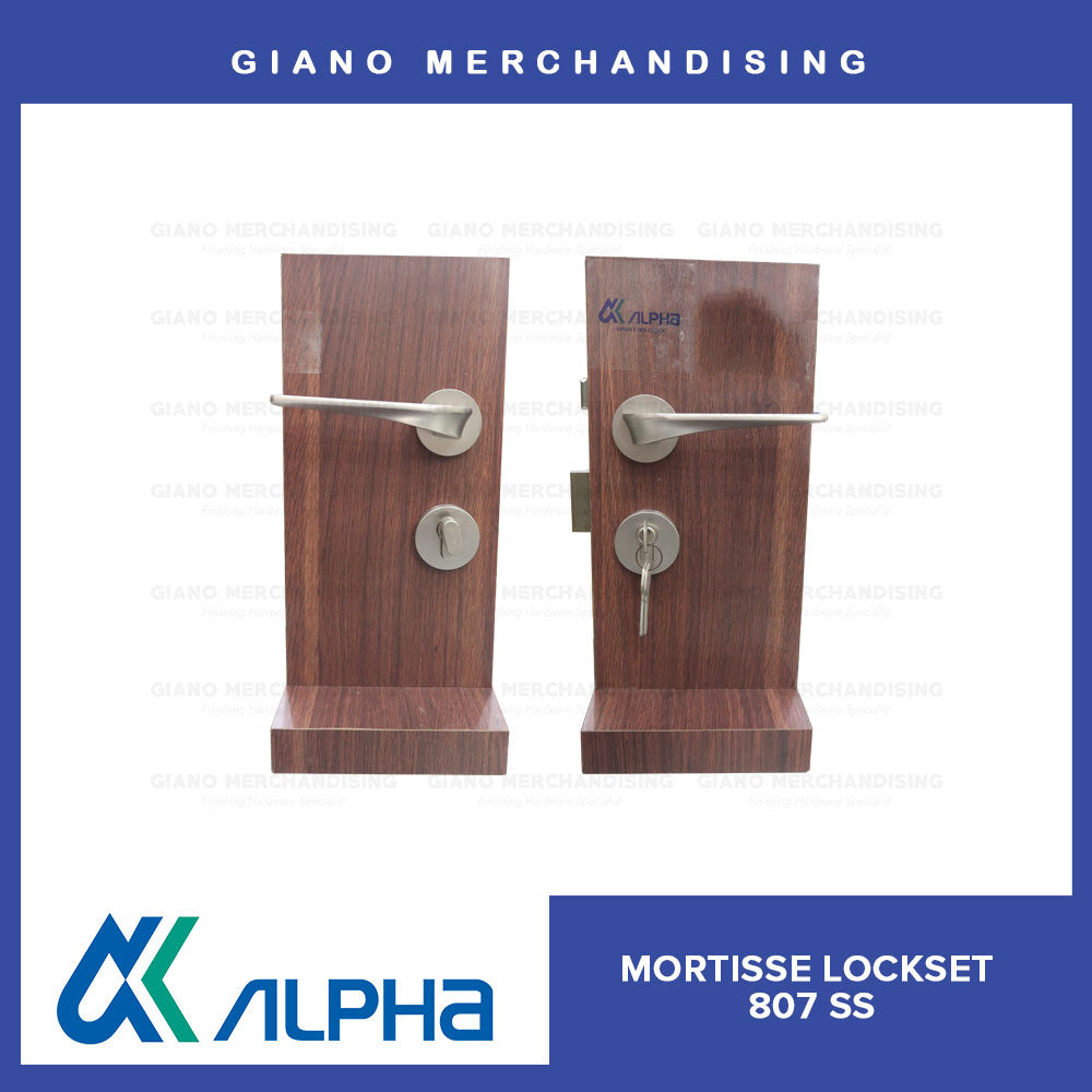 Alpha Mortisse Door Lockset 807