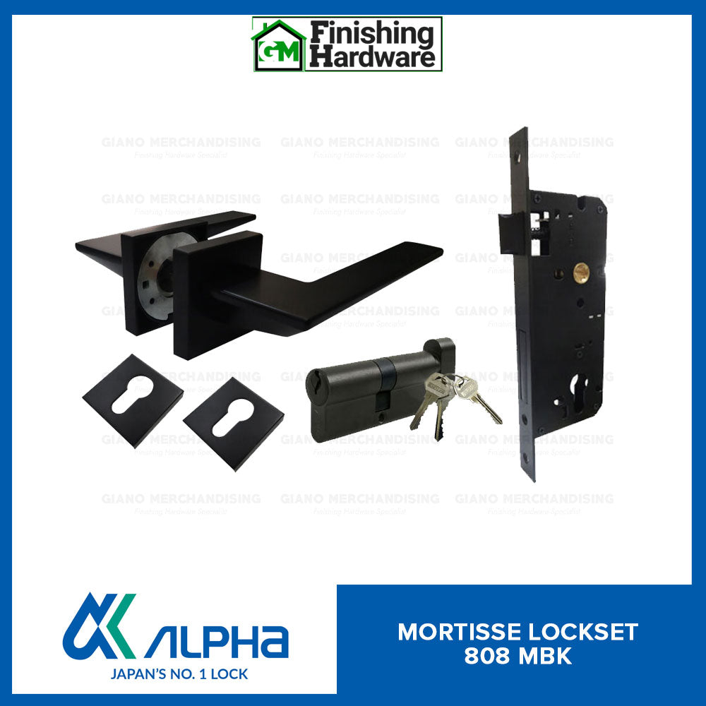 Alpha Mortisse Door Lockset 808