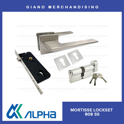 Alpha Mortisse Door Lockset 808