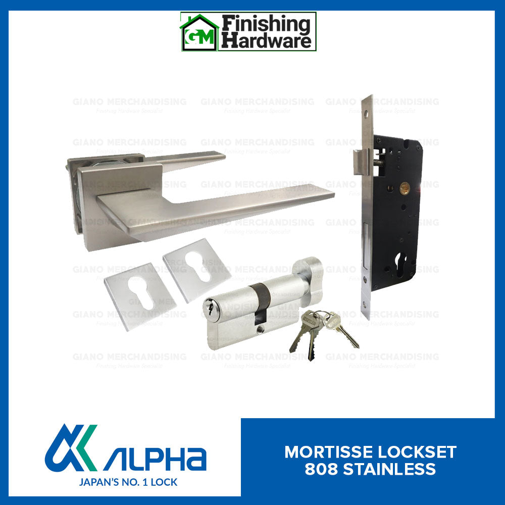 Alpha Mortisse Door Lockset 808