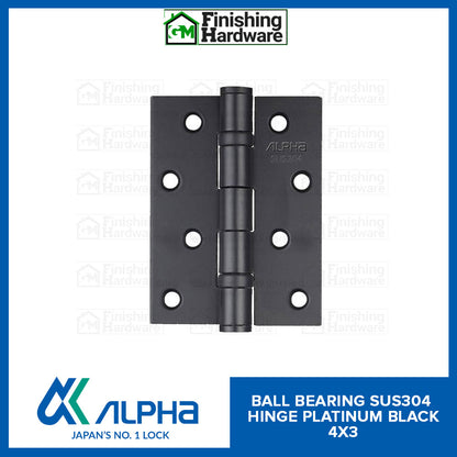 Alpha Ball Bearing Hinges (4x3x3.0mm)