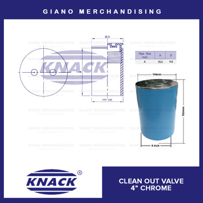 Knack Clean-Out Valve