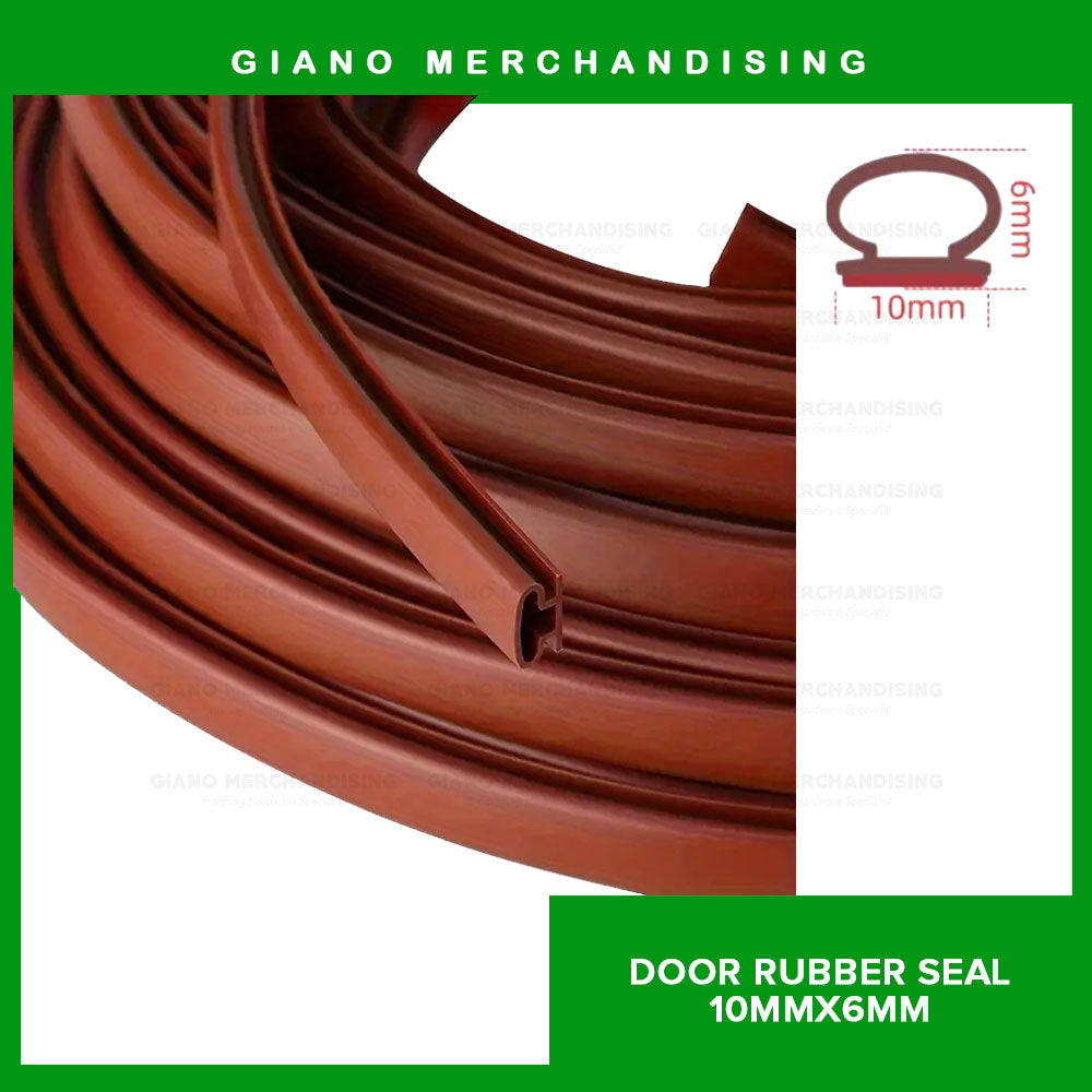 Door Rubber Seal 10mmx6mm