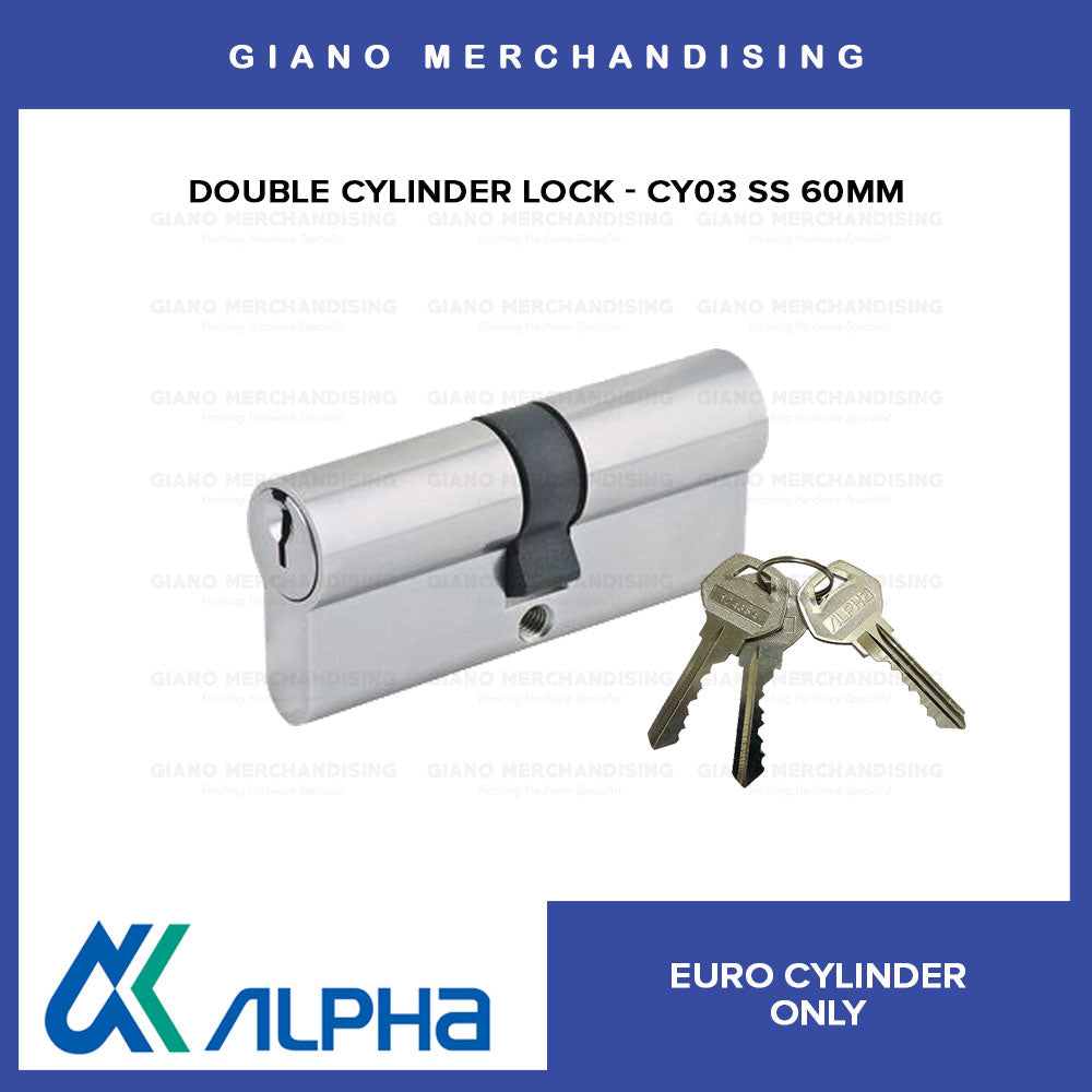 Euro Cylinder 70mm for Mortisse Lock