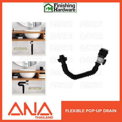 ANA Flexible Pop-Up drain