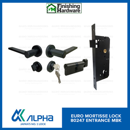 Alpha Euro Mortisse Door Lock 80247