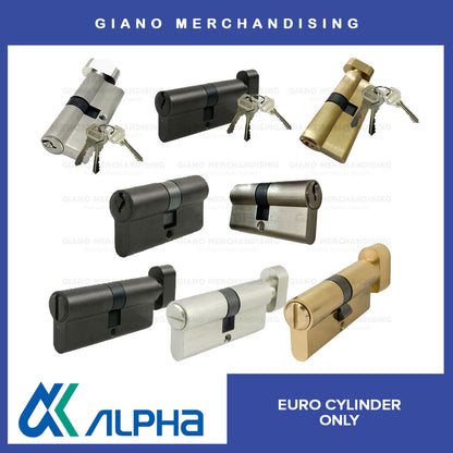 Euro Cylinder 70mm for Mortisse Lock