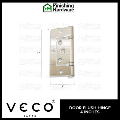 Veco Flush Hinge 4 Inches