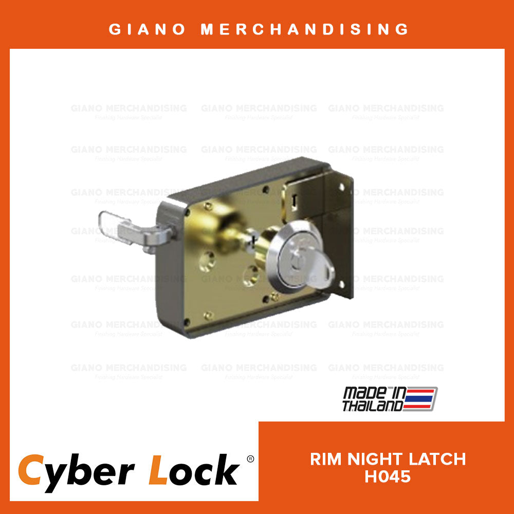 CyberLock Rim Night Door Latch H045